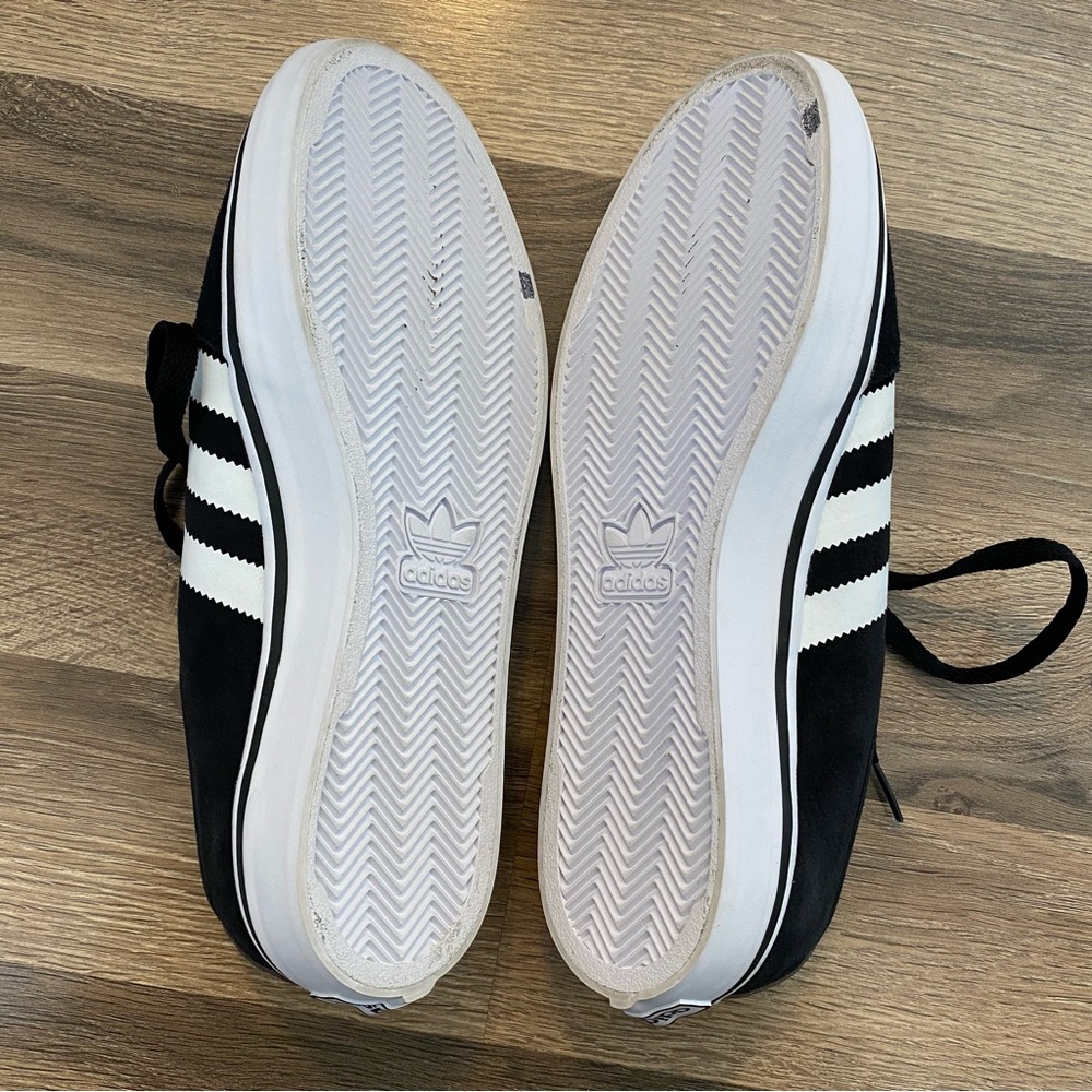 Adidas Adria Og Lo Suede Black Sneakers - Picture 10 of 12